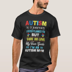 Camiseta Mãe Autista Conscientização do Autismo Autismo É