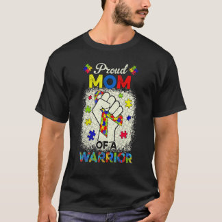 Camiseta Mãe Autista De Guerreiro De Conscientização Do Aut