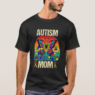 Camiseta Mãe Autista Orgulhosa Mês de Conscientização Mama 
