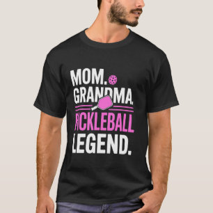 Camiseta Mãe Avó Lenda do Pickleball Jogadora Pickle Divert