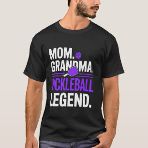 Camiseta Mãe Avó Lenda do Pickleball Jogadora Pickle Divert