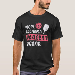 Camiseta Mãe Avó Lenda do Pickleball Pickle Ball Mamãe Nan