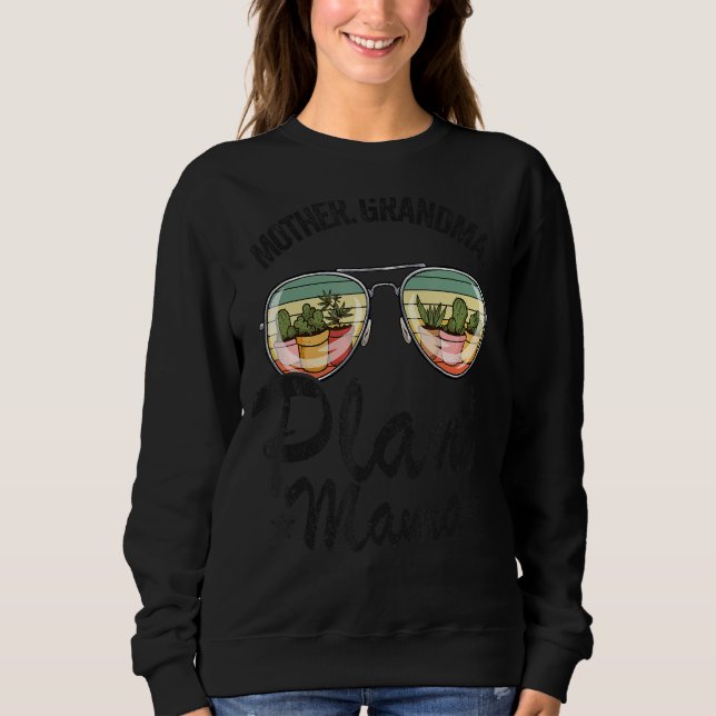 Camiseta Mãe Avó Planta Mãe Suculta Mãe Gardener P (Frente)