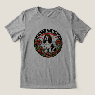 Camiseta Mãe Basset