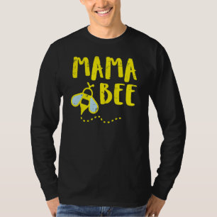Camiseta Mãe Bee Family Correspondendo à apicultor Mãe Mamã