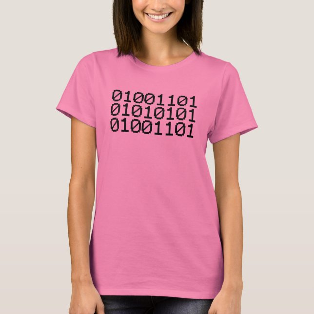 Camiseta Mãe BINÁRIA (Frente)
