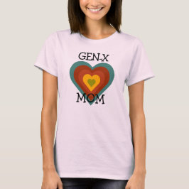 Camiseta Mãe | BOHO "GEN-X" Dia de as mães-mãe