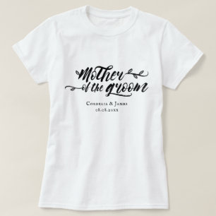 Camiseta Mãe bonito do roteiro da escova do Grrom