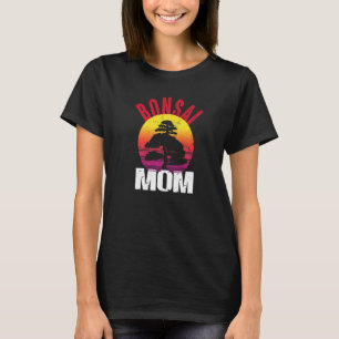 Camiseta Mãe Bonsai - Árvore Bonsai Arte Bonsai Japonesa Bo