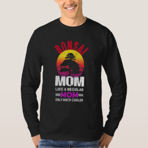 Camiseta Mãe Bonsai - Árvore Bonsai Arte Bonsai Japonesa Bo