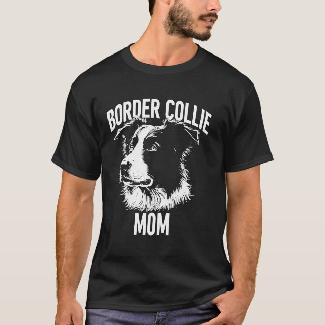 Camiseta Mãe Border Collie (Frente)