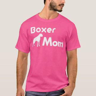 Camiseta Mãe Boxer Para Mãe Boxer
