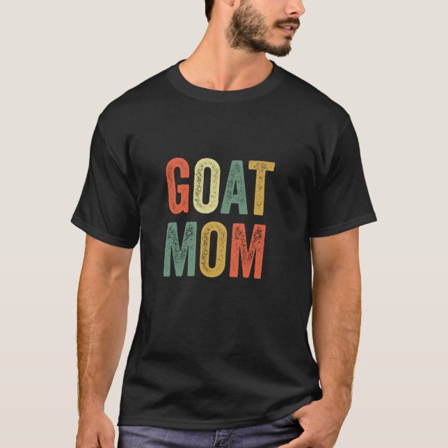 Camiseta Mãe Cabra Cabras Engraçadas Casco Leite Queijo Cel (Frente)