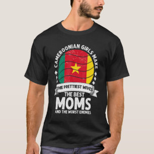 Camiseta Mãe Camaronesa Dia das Mães Mamãe Camaronesa Ameri