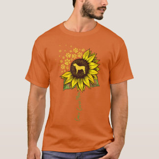 Camiseta Mãe Cane Corso Girassol Presentes Mastim Italiano