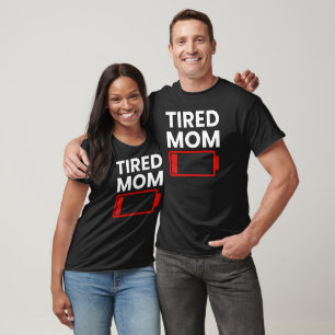 Camiseta Mãe Cansada Dia das Mães Mulheres
