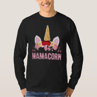 Camiseta Mãe Citação Mamacorn Legal Dia de as mães 12