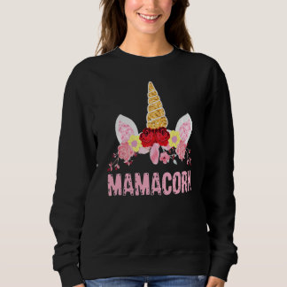 Camiseta Mãe Citação Mamacorn Legal Dia de as mães 12