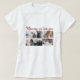 Camiseta Mãe com Crianças e Família Mãe 6 Colagem Fotográfi (Frente do Design)