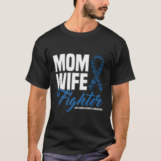 Camiseta Mãe Combatendo Espondilite Anquilosante Sensibiliz