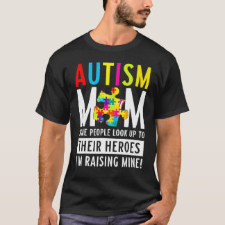 Camiseta Mãe Consciente do Autismo Algumas Pessoas Olham Pa