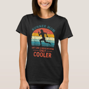 Camiseta Mãe Corredora Engraçada Maratona Corrida Dia das M