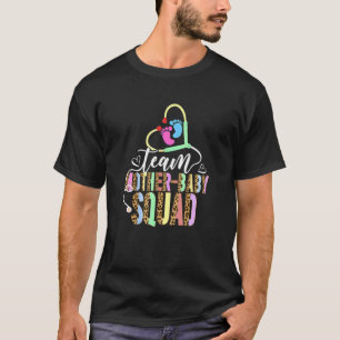 Camiseta Mãe, Criança Equipe de Enfermeiros Humanos Enferme