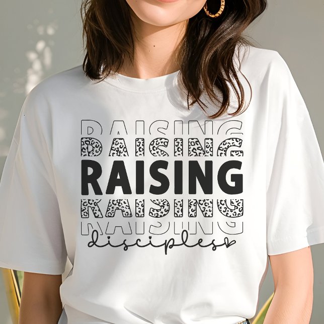 Camiseta Mãe Cristã Criando Discípulos (Criador carregado)