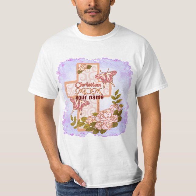 Camiseta Mãe Cristã Personalizada (Frente)