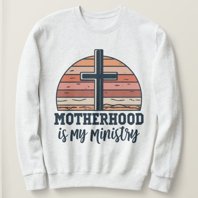 Camiseta Mãe Cristã Vida Mãe da Mãe Maternidade do Dia da M (Frente do Design)