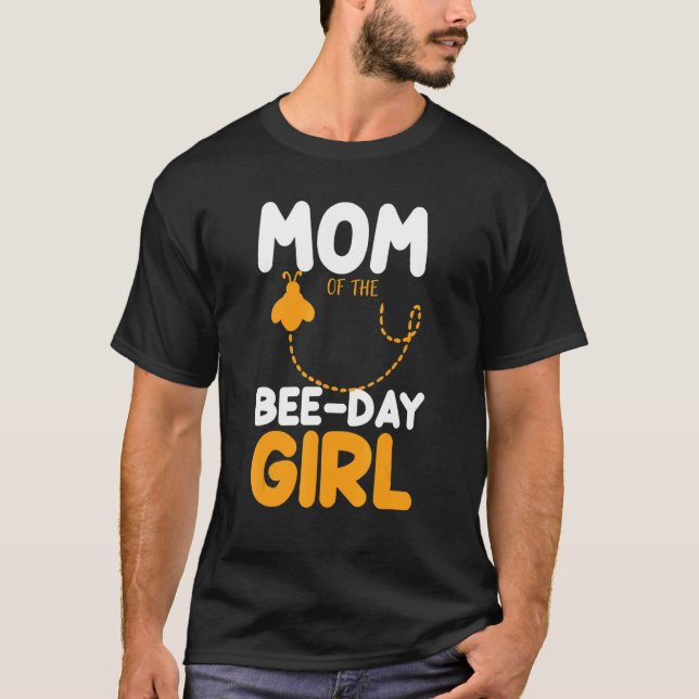 Camiseta Mãe Da Bee Day Girl Beekeeper Beekeeper Honey (Frente)