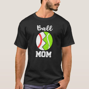 Camiseta Mãe da Bola do Baseball Tênis