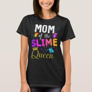 Camiseta mãe da coroa da rainha do lodo Par de Aniversário
