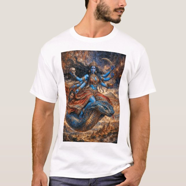 Camiseta Mãe da Deusa da Libertação Kali (Frente)