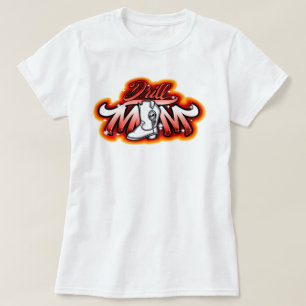 Camiseta Mãe da Equipe de Drill de Avião Digital