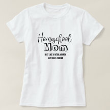 Mãe da escola doméstica... Que mãe normal.