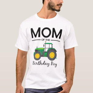 Camiseta Mãe Da Família De Festas De Fazenda De Aniversá