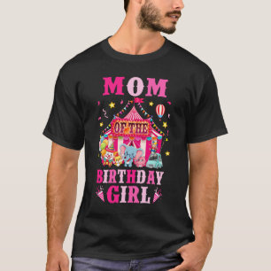 Camiseta Mãe Da Família Do Carnaval De Birthday Girl Pa