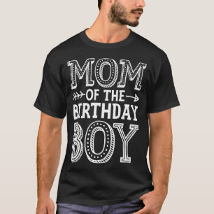 Camiseta Mãe da Família Mamãe Engraçada de Aniversário