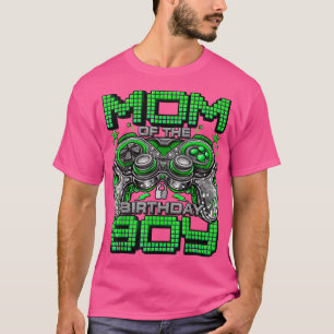 Camiseta Mãe da Festa de aniversário do Aniversário Boy Vid