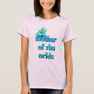 Camiseta Mãe Da Festa de casamento Bonita