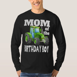 Camiseta Mãe Da Festa De Fazenda De Crianças De Aniversário