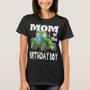 Camiseta Mãe da Festa de Trator de Fazendas de Crianças de