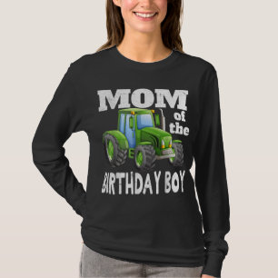 Camiseta Mãe da Festa de Trator de Fazendas de Crianças de