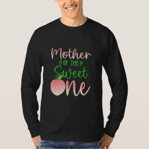 Camiseta Mãe Da Fruta De Verão De Um Pêssego 1 rua