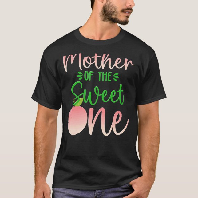 Camiseta Mãe Da Fruta De Verão De Um Pêssego 1 rua (Frente)