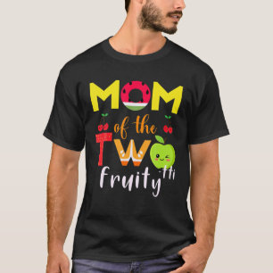 Camiseta Mãe Da Fruta Do segundo aniversário Do Twotti Frut