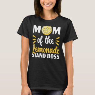 Camiseta Mãe Da Limonada Stand Boss Lemon Fruta B