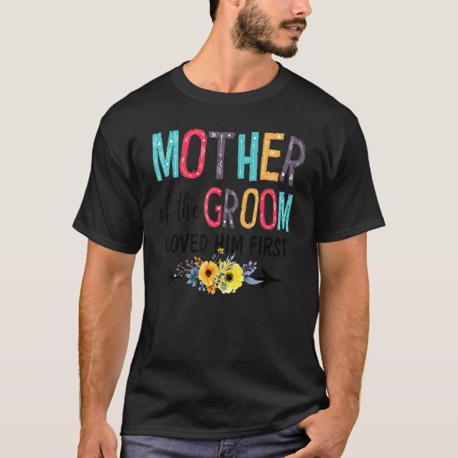 Camiseta Mãe Da Noite De Dw1z Eu O Amo Primeiro Casamento (Frente)