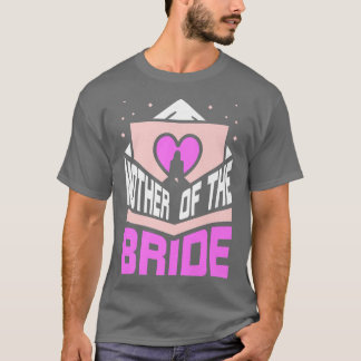 Camiseta Mãe Da Noiva Bachelorette De Casamento Bonito